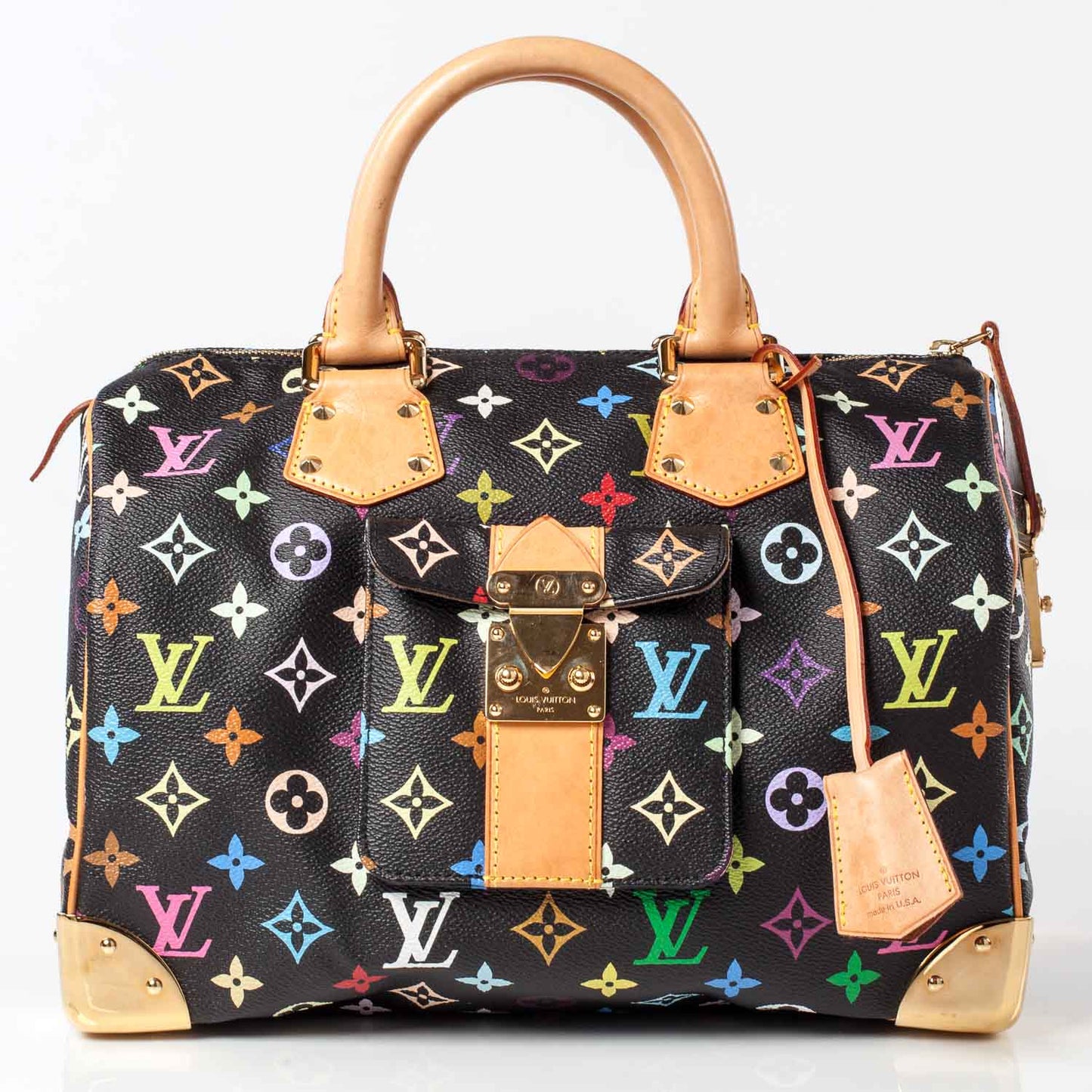Monogram Multicolor Speedy 30 Black