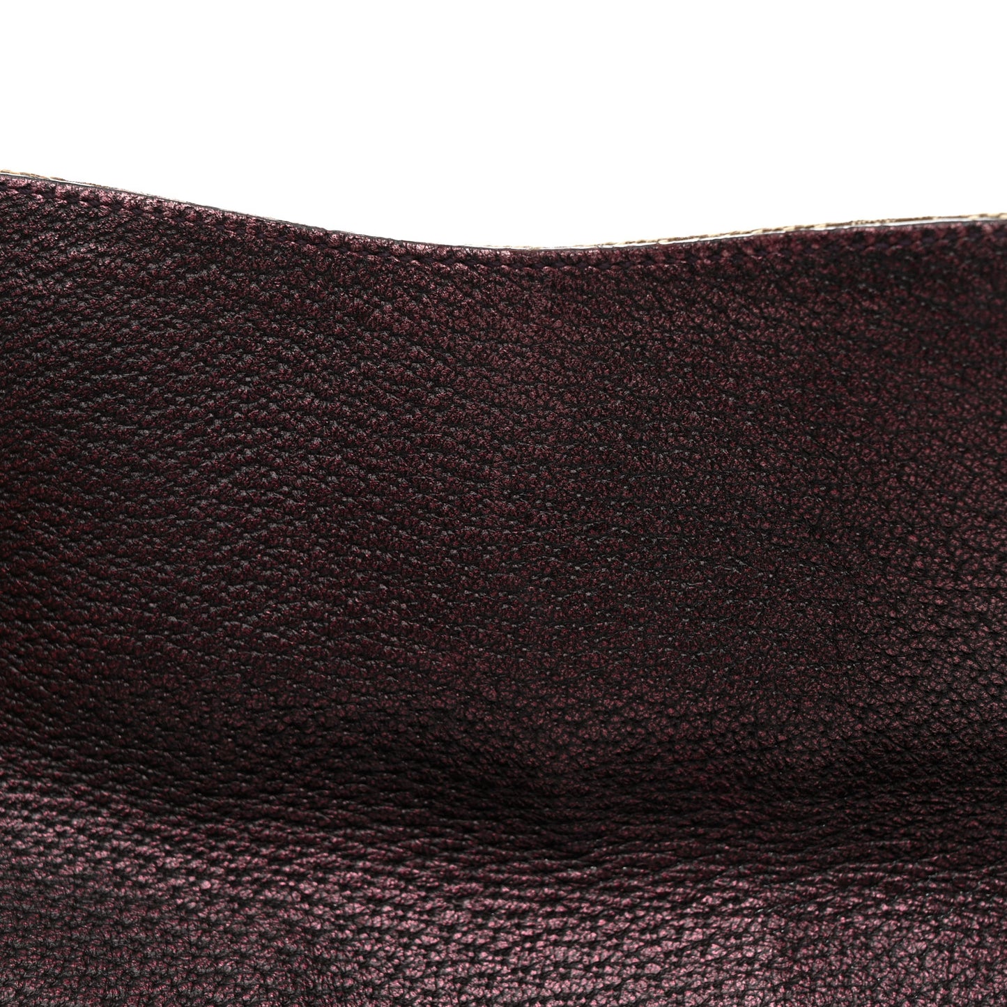 Monogram Small Horsebit Chain Clutch Purple