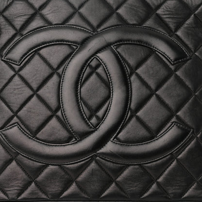 Chanel Lambskin Quilted Medallion Tote Black 8 of 12