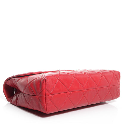 Chanel Calfskin Quilted In the Business Flap Red 5 of 9