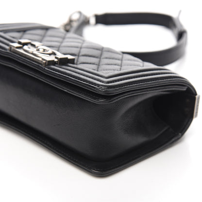 Chanel Calfskin Quilted Small Boy Flap Black 9 of 10