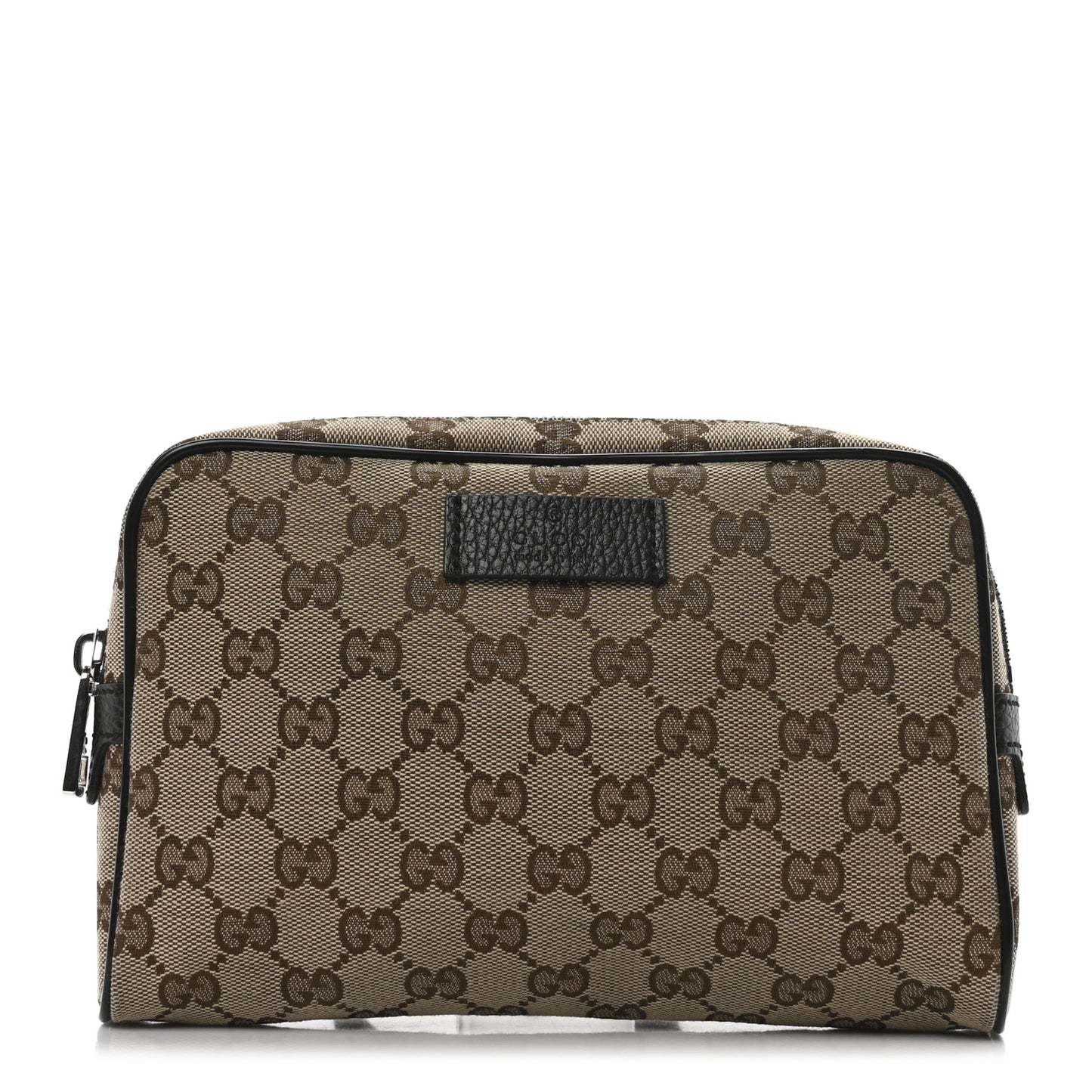Monogram Dollar Calfskin Belt Bag Beige Ebony Testa di Moro Marrone Scuro