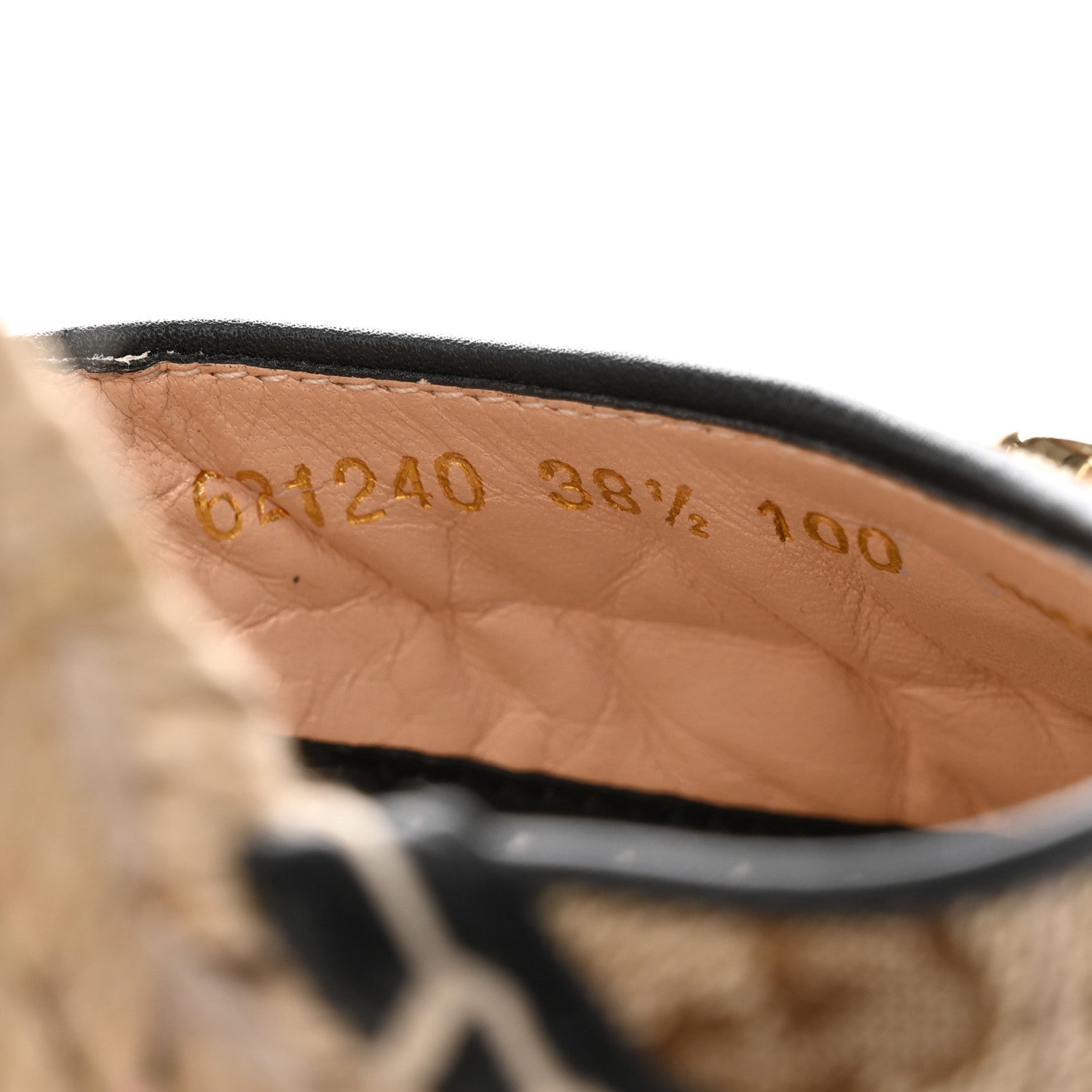 Gucci Monogram Matelasse GG Marmont Ankle Wrap Platform 35/120mm Espadrille Wedges 38.5 Beige Ebony Black Sand Storm 7 of 9