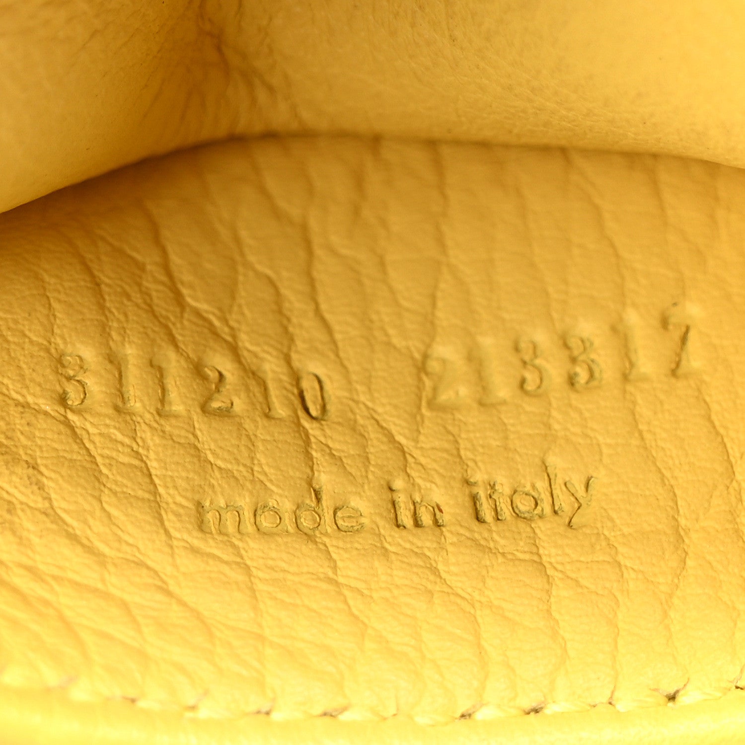 Saint Laurent Calfskin Small Classic Y Cabas Yellow 7 of 10