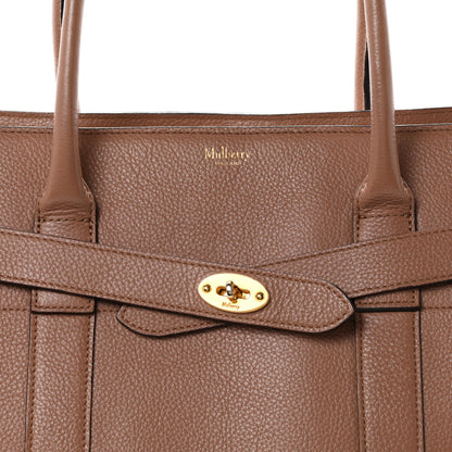 Mulberry Classic Grain Bayswater Zip Tote Dark Blush 7 of 10