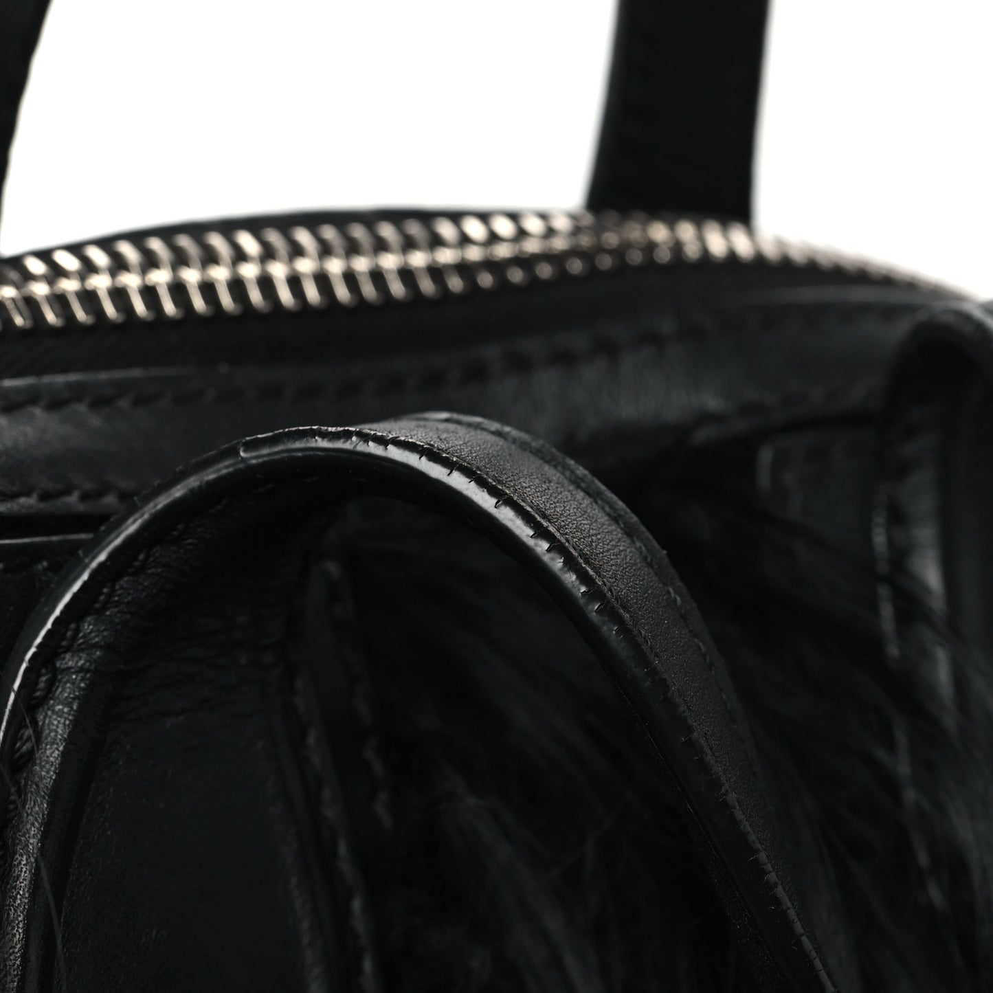 Goat Hair Print Micro Nightingale Black