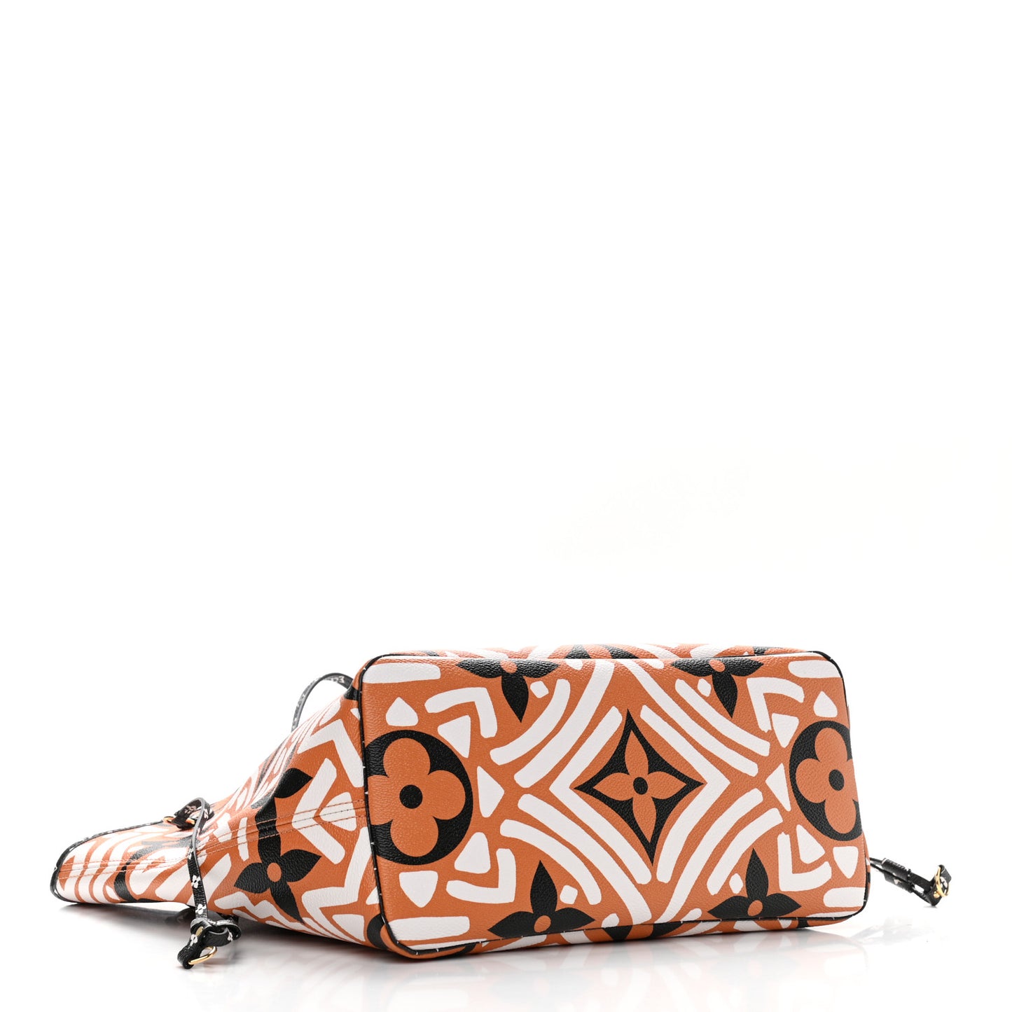 Monogram Giant Crafty Neverfull MM Creme Caramel