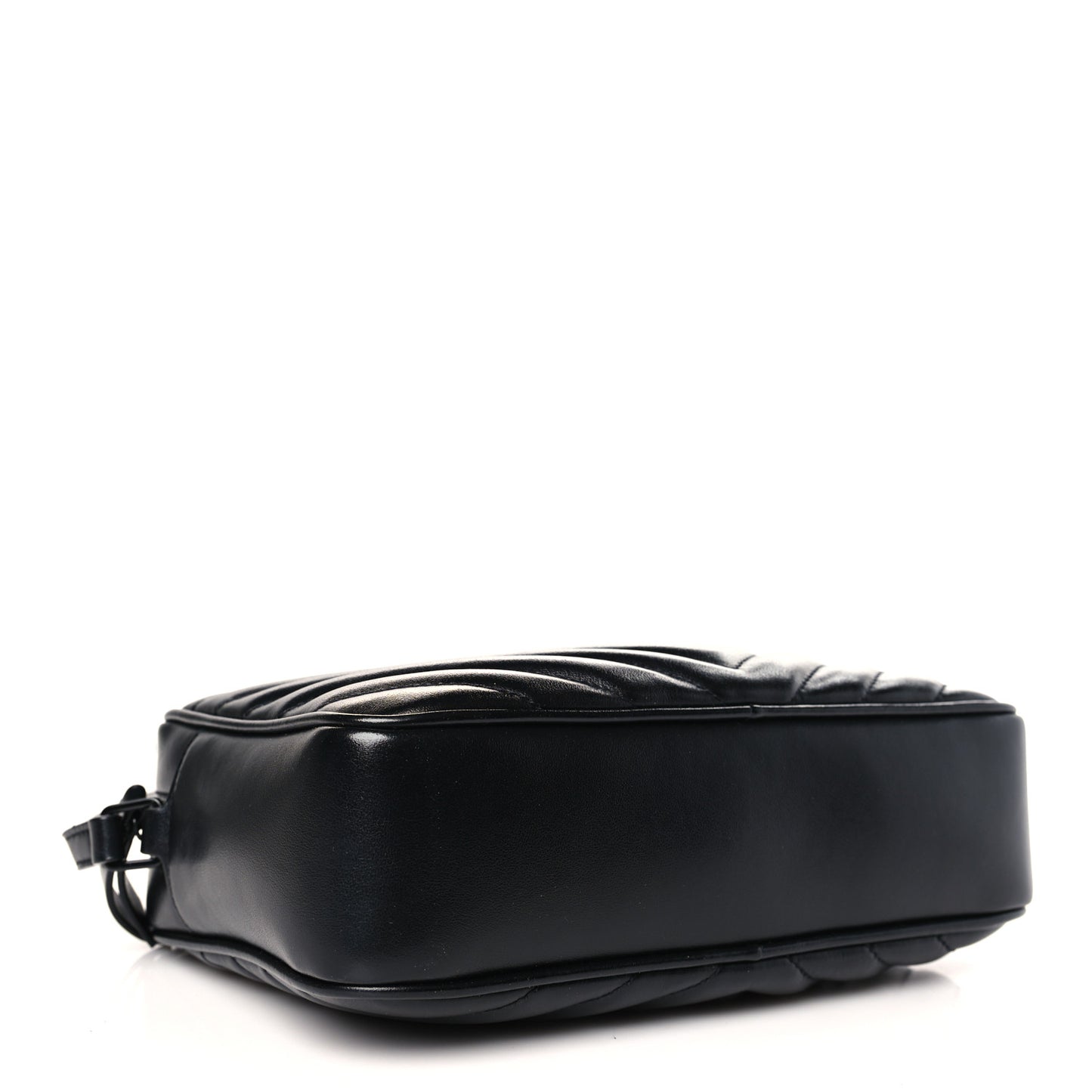 Calfskin Matelasse Monogram Lou Camera Bag Black