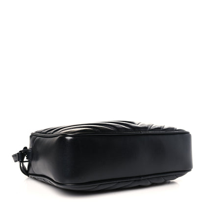 Saint Laurent Calfskin Matelasse Monogram Lou Camera Bag Black 6 of 9