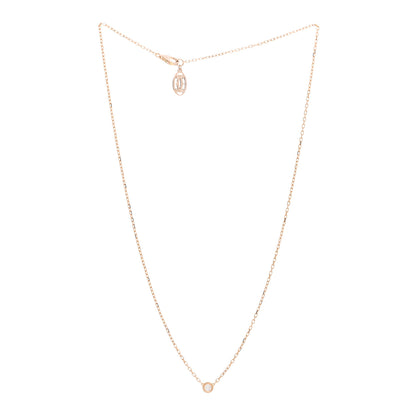 Cartier 18K Pink Gold Diamond SM D'Amour Pendant Necklace 3 of 5