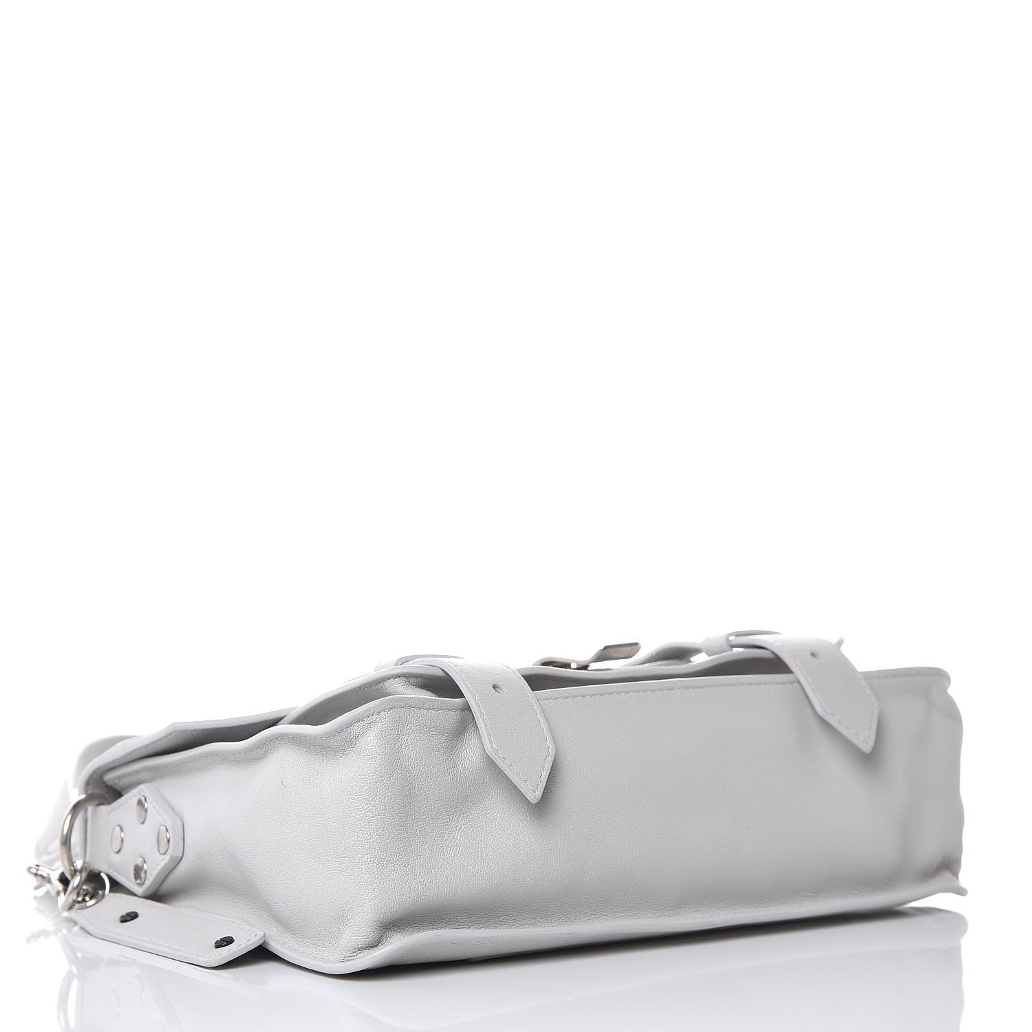 Proenza Schouler Lambskin Tiny PS1 Satchel Pale Steel 4 of 9