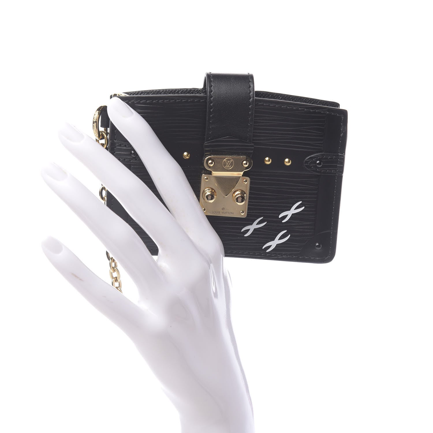 Louis Vuitton Epi Trunk Multicartes Black 2 of 6