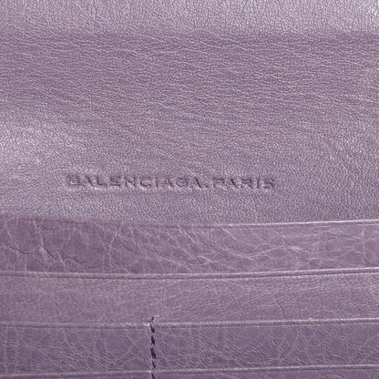 Balenciaga Agneau Classic Hardware Money Wallet Glycine 6 of 9