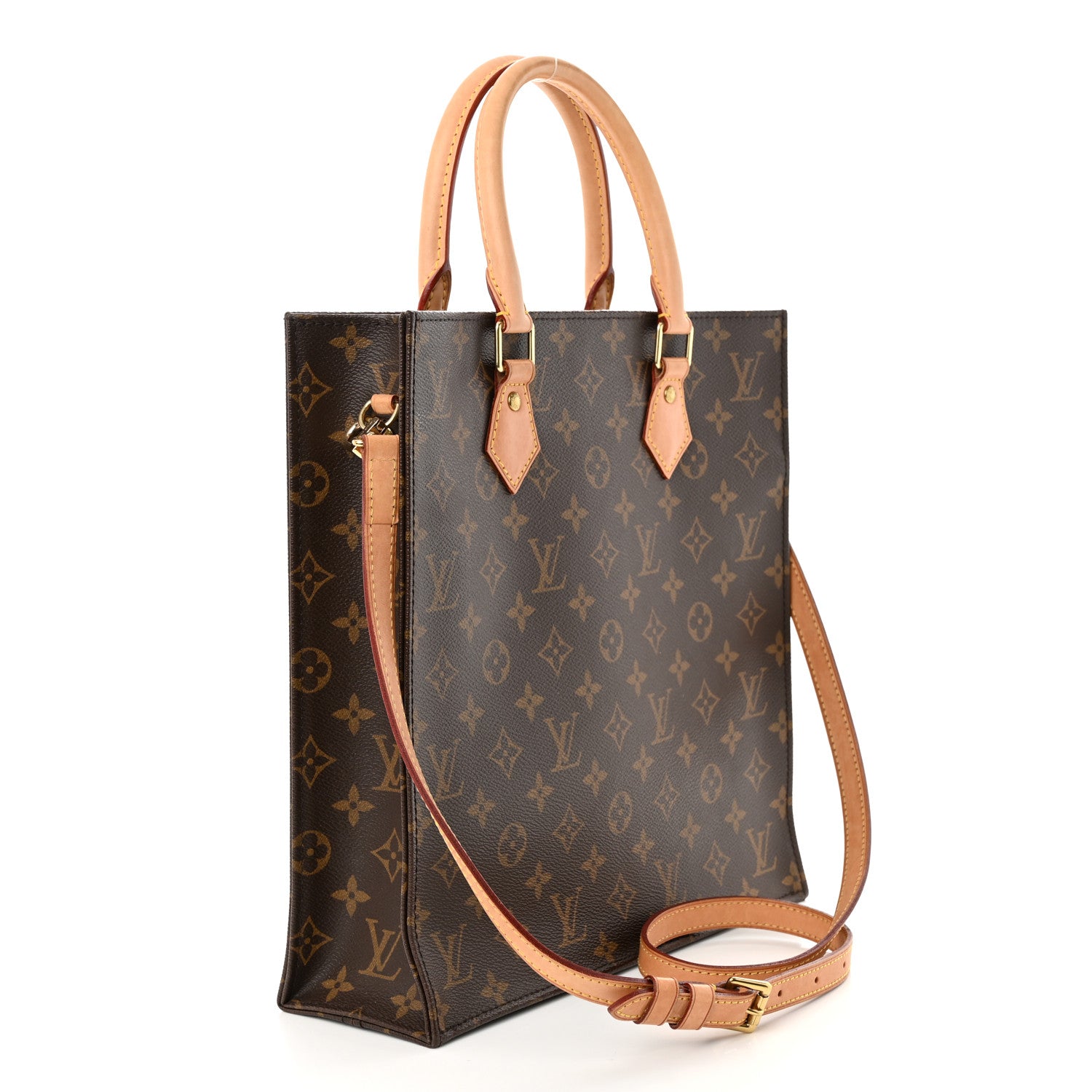 Louis Vuitton Monogram Sac Plat PM 3 of 14