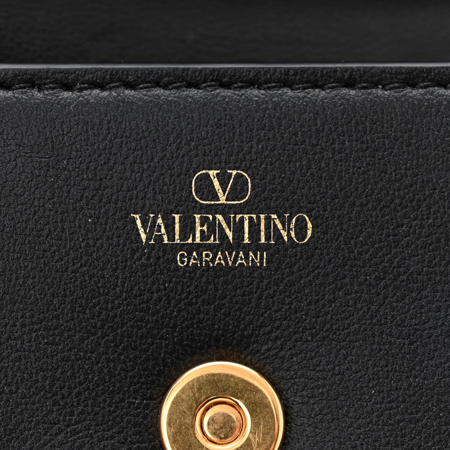 Valentino Garavani Calfskin Vlogo Micro Loco Shoulder Bag Black 6 of 9