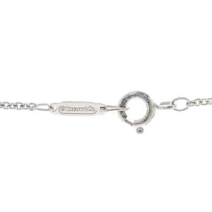 Tiffany Sterling Silver Black Bone Notes Round Pendant Necklace 4 of 5