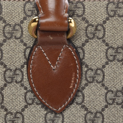 Gucci GG Supreme Monogram Large Top Handle Bag Beige Tuscany 11 of 14