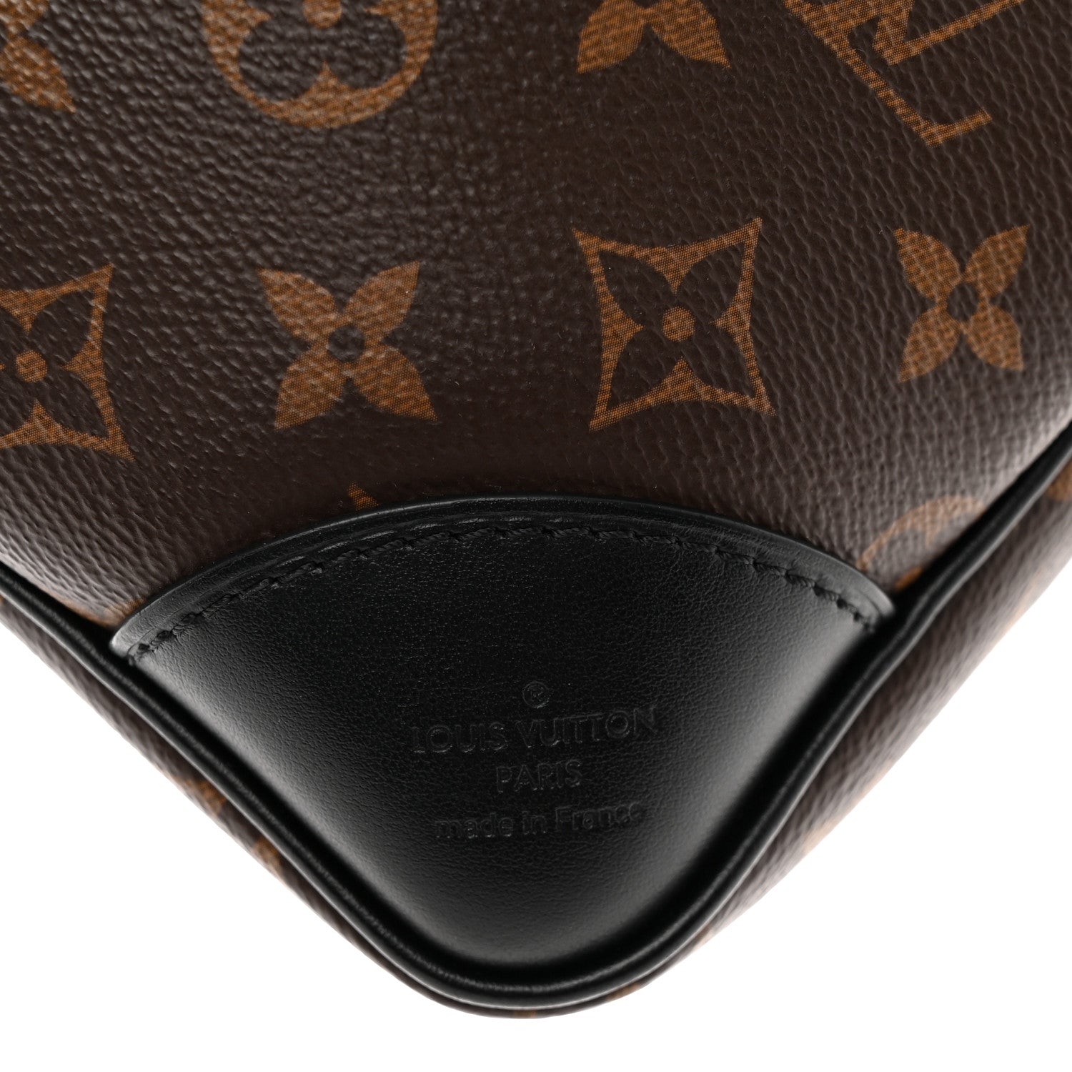 Louis Vuitton Monogram Odeon MM Black 6 of 9