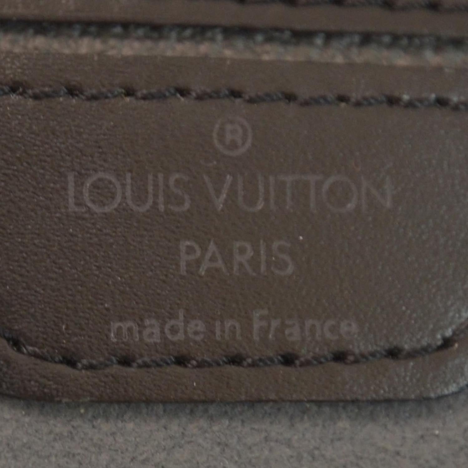 Louis Vuitton Epi Mabillon Backpack Black 6 of 8