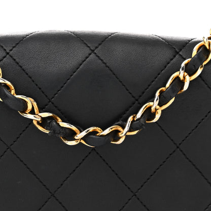 Chanel Lambskin Quilted Small Single Flap Black 11 of 12