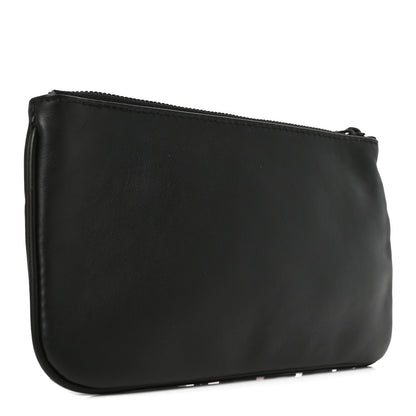 Louis Vuitton Calfskin Monogram Speedy P9 Bandouliere 40 Pochette Ultra Black 3 of 8