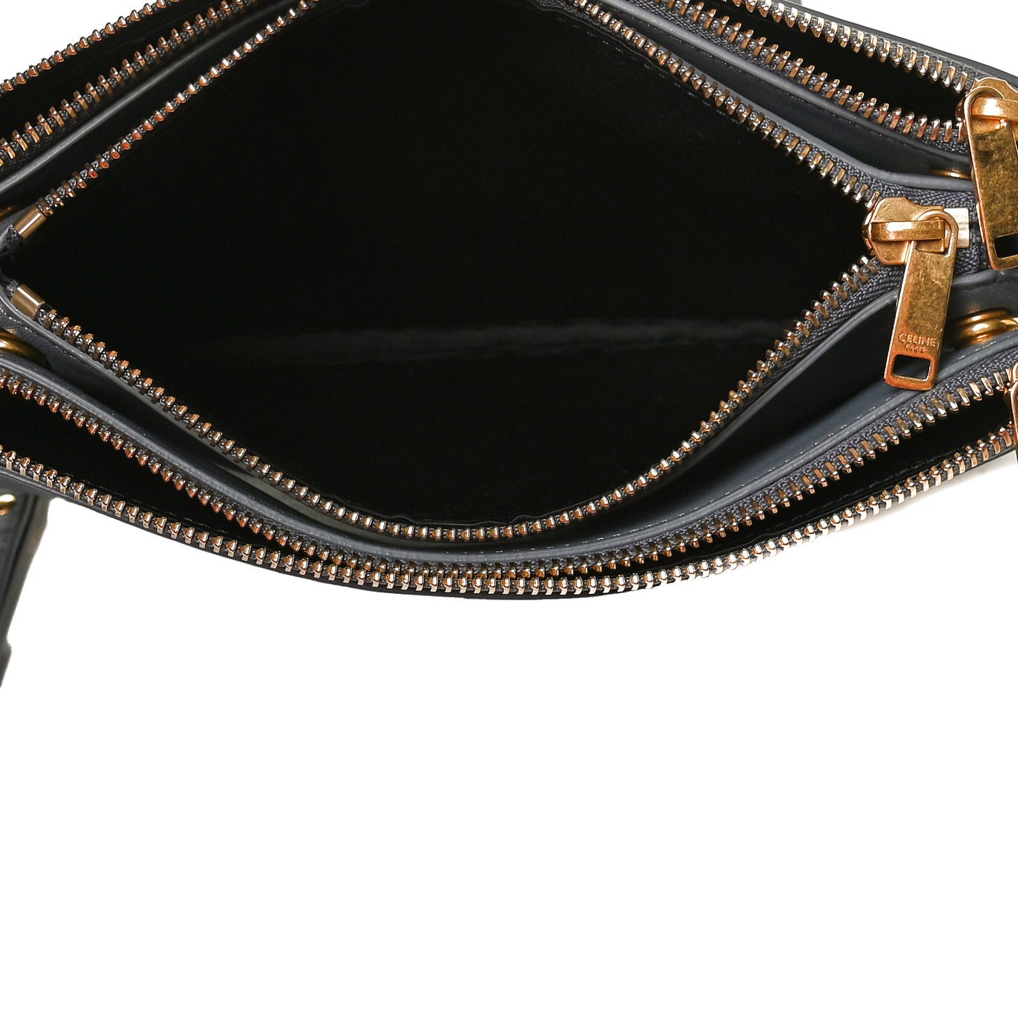 Lambskin Small Trio Crossbody Bag Storm