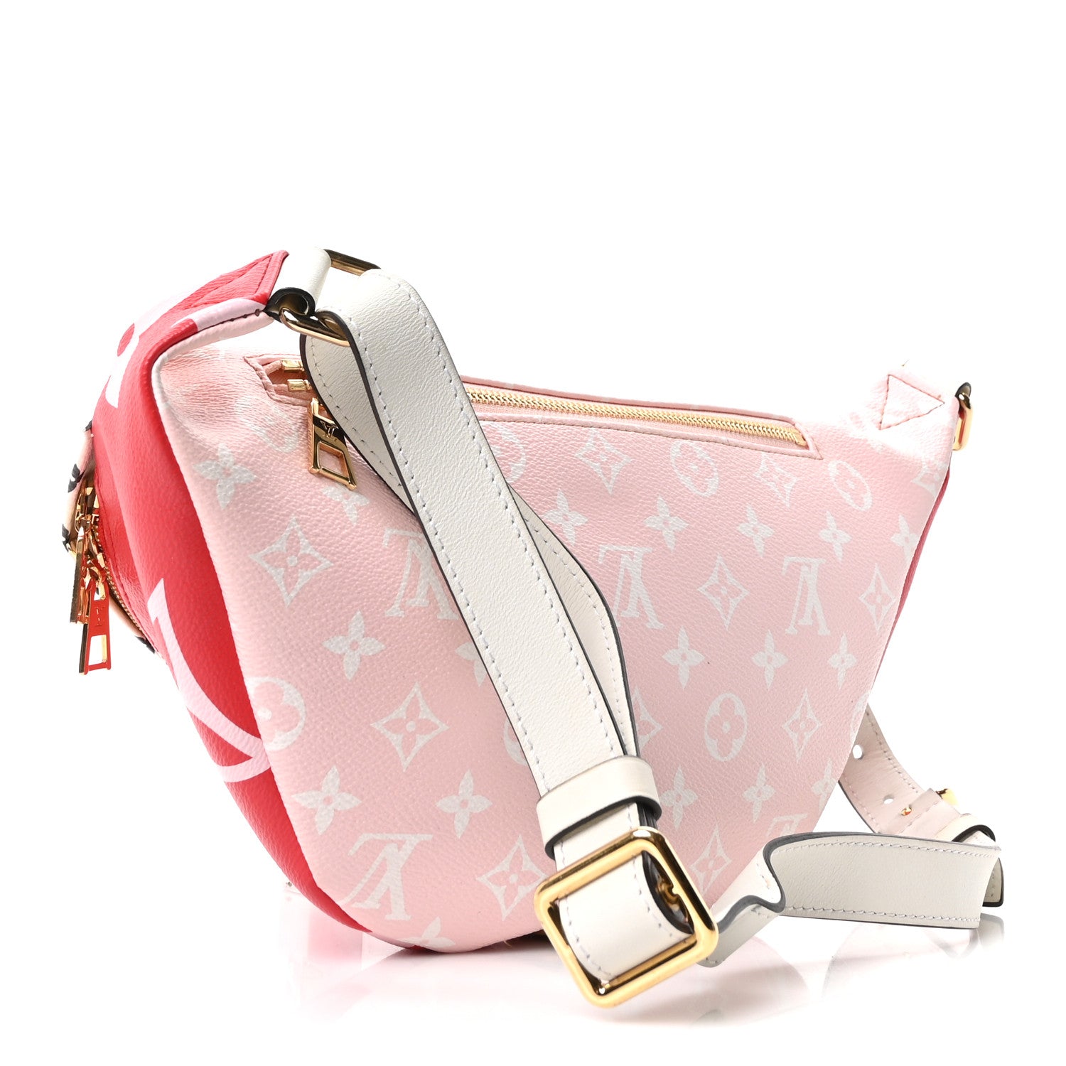 Louis Vuitton Monogram Giant Bumbag Rouge 2 of 8