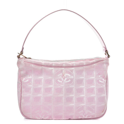 Chanel Nylon Travel Ligne Hobo Pink 1 of 10
