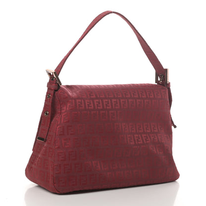 Fendi Zucchino Mama Baguette Red 3 of 11