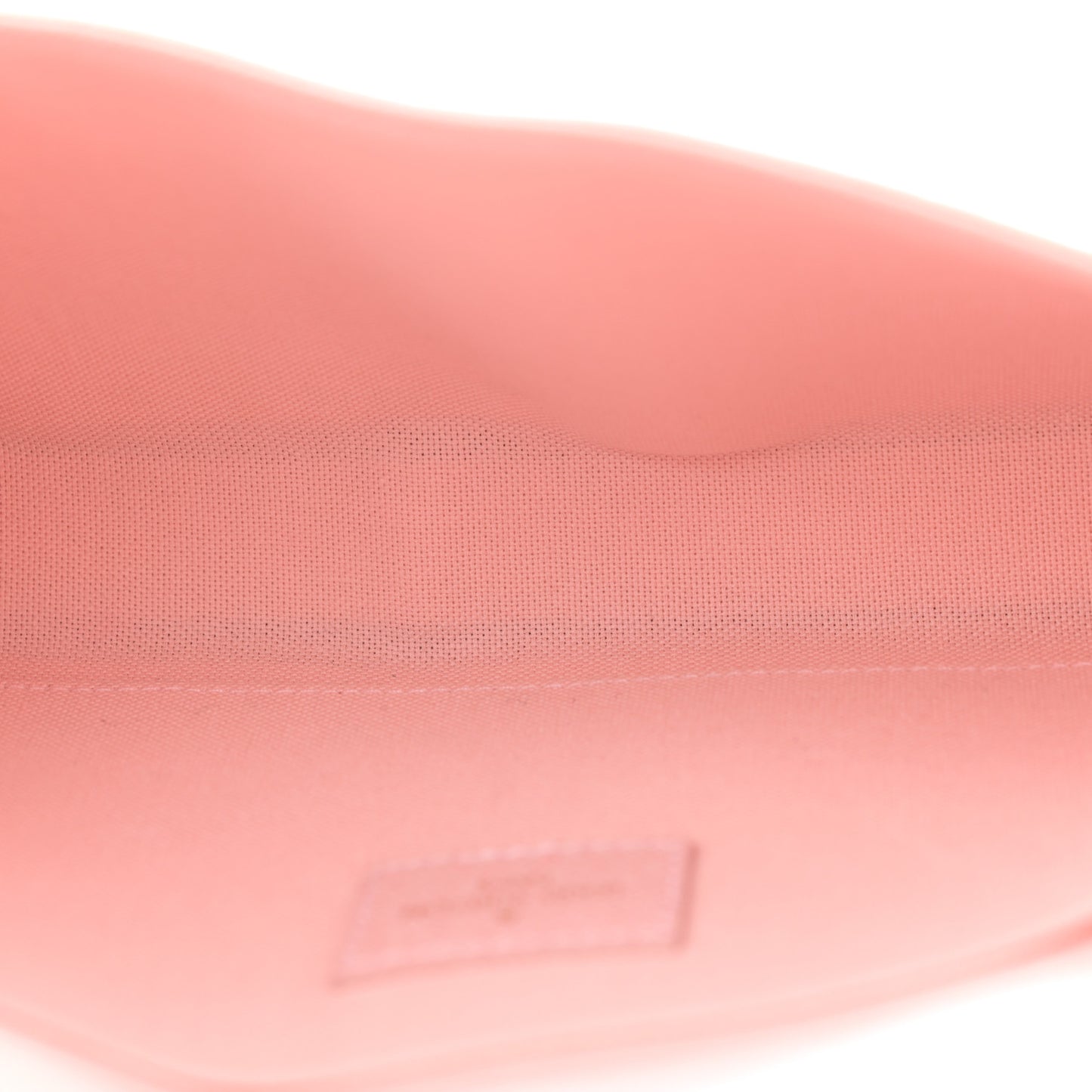 Damier Azur Pochette Felicie Chain Wallet Rose Ballerine