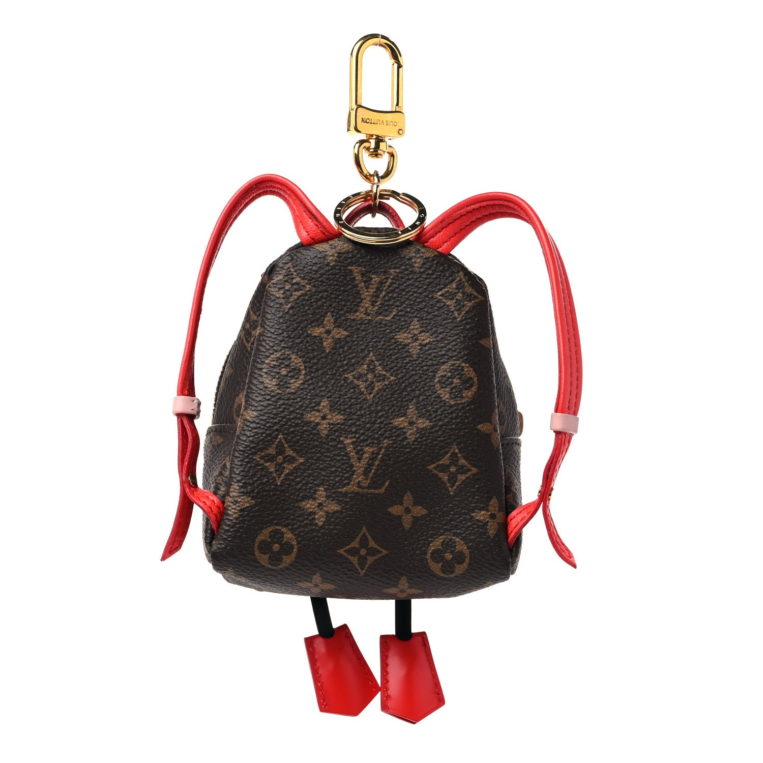 Louis Vuitton Monogram Wild Bag Palm Springs Bag Charm Key Holder 3 of 10