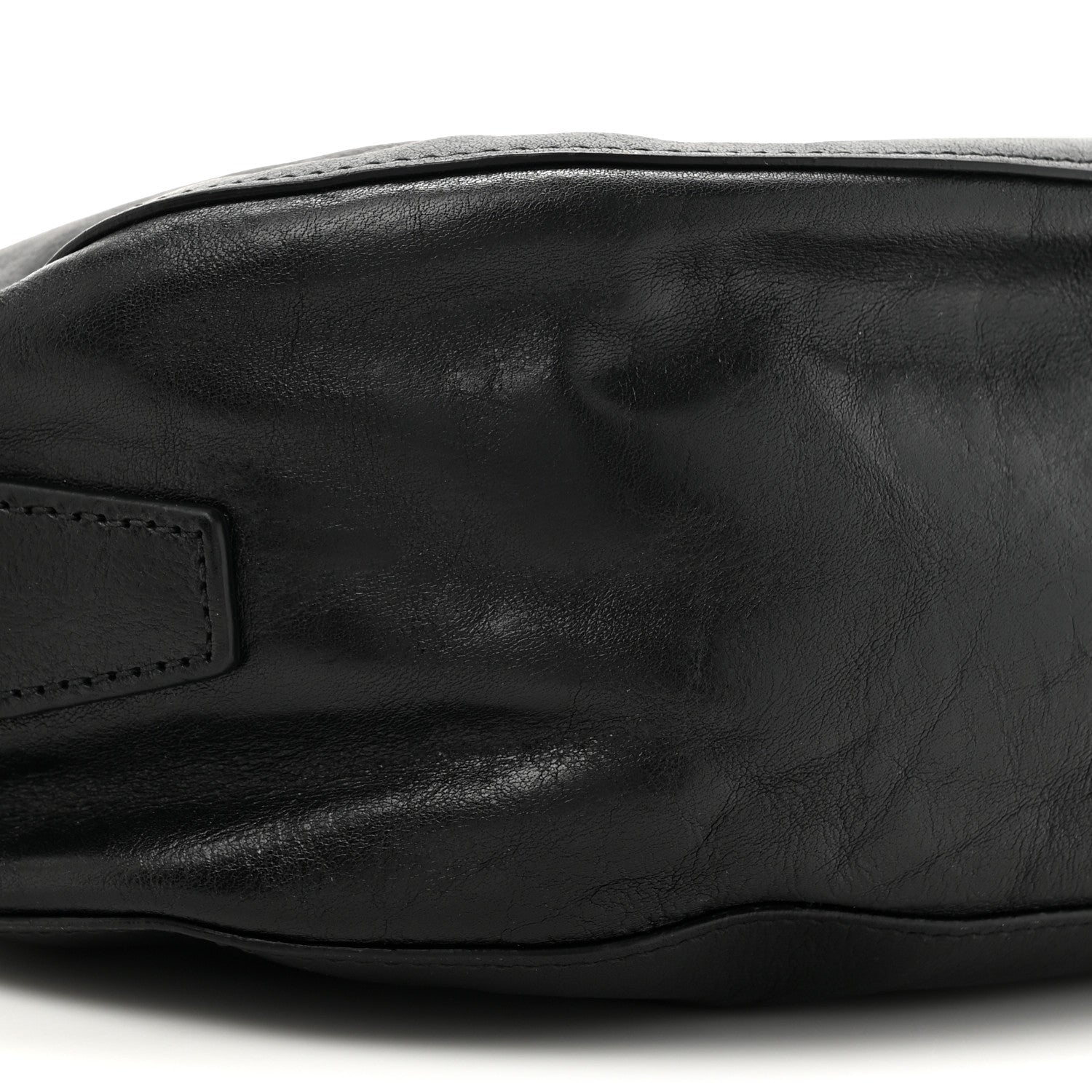 Burberry Calfskin Small Knight Bag Black 10 of 10