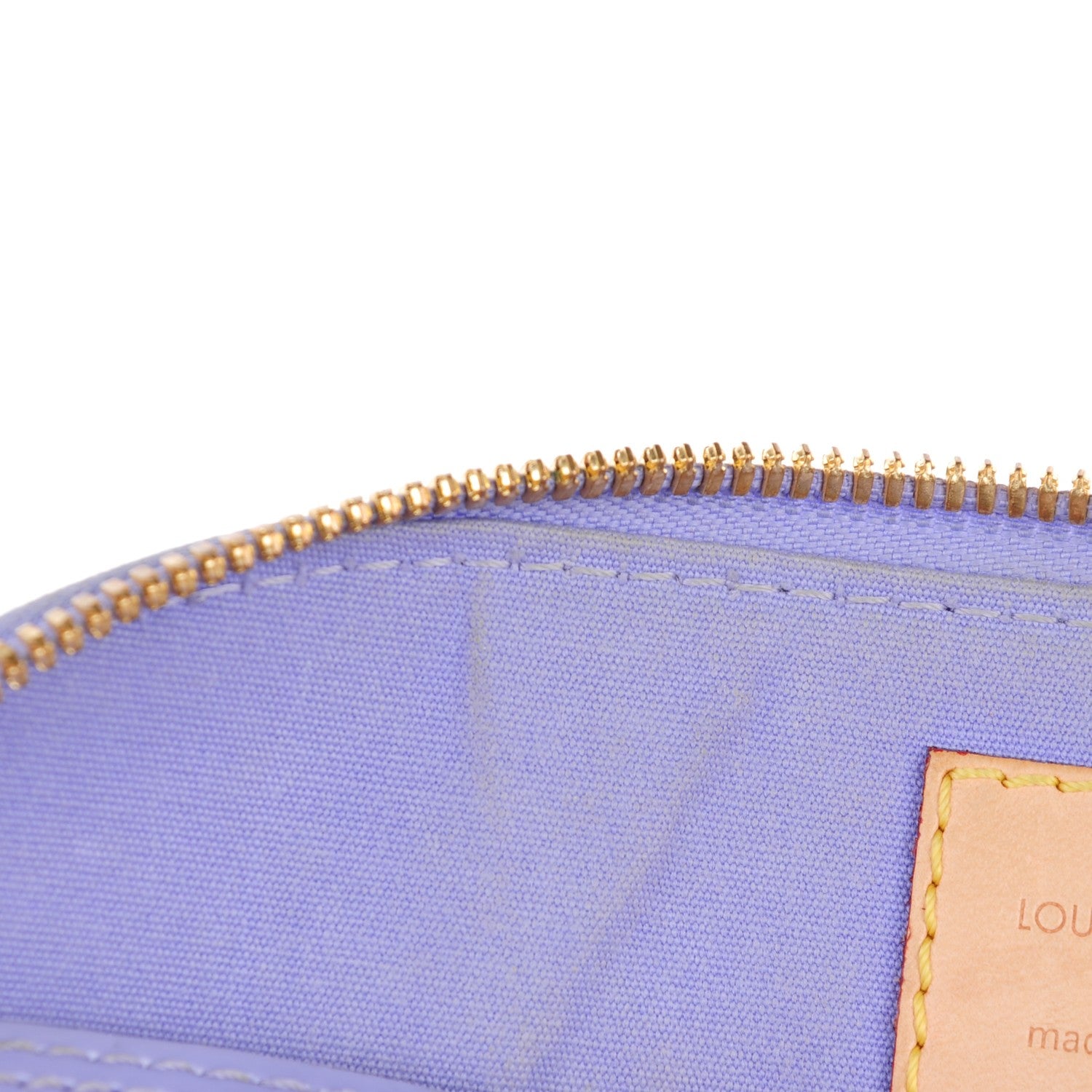 Louis Vuitton Vernis Alma BB Lilac 8 of 9