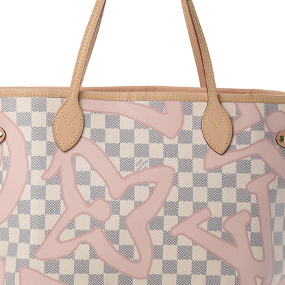 Louis Vuitton Damier Azur Tahitienne Neverfull MM 8 of 8