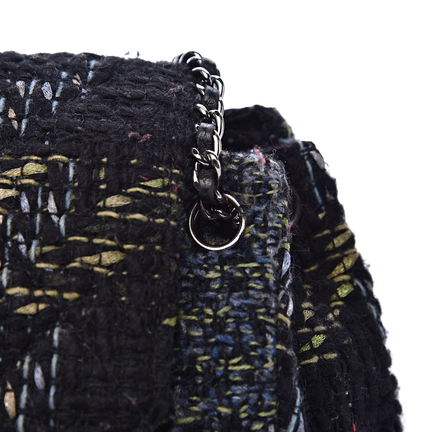 Chanel Tweed Elementary Chic Flap Multicolor 12 of 14