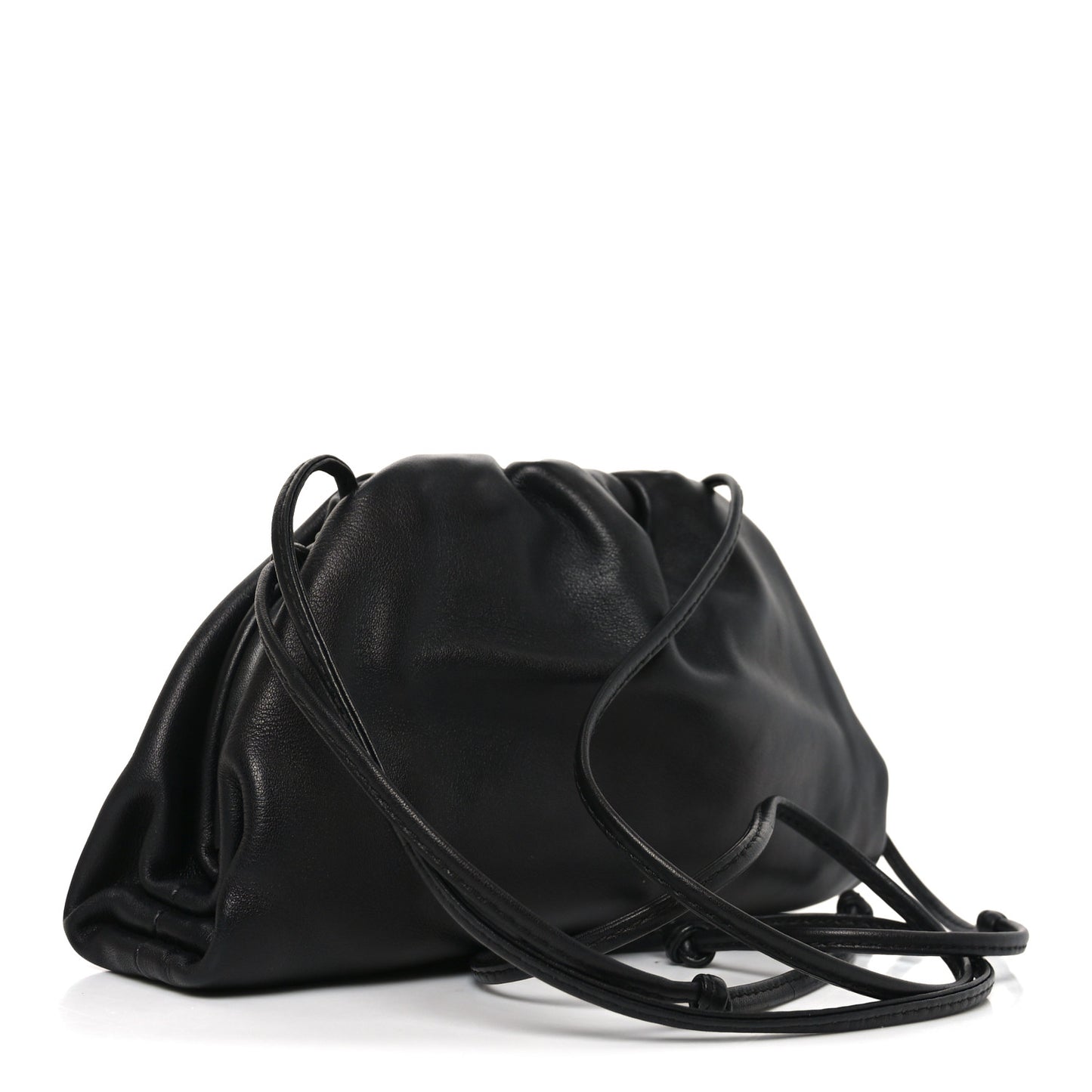 Butter Calfskin The Mini Pouch Black
