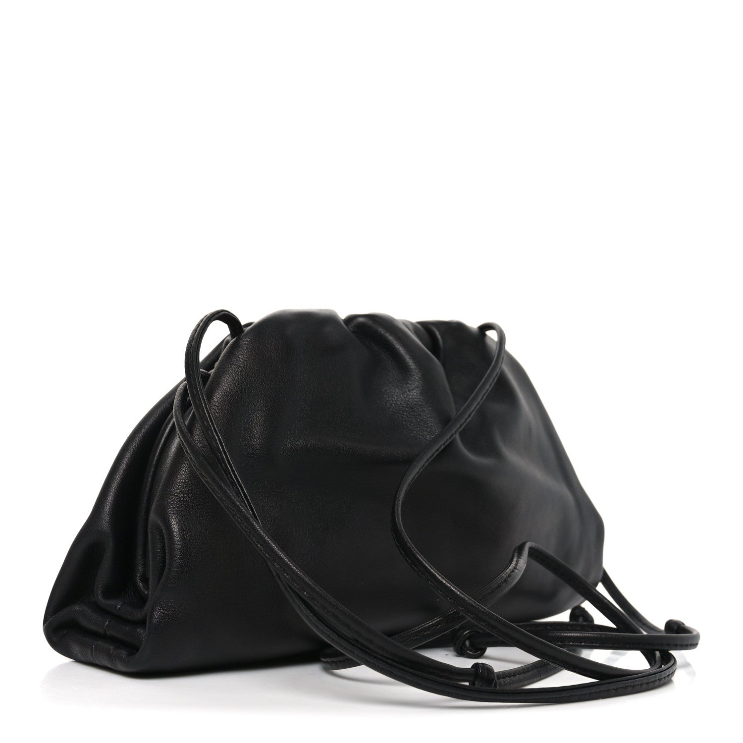 Bottega Veneta Butter Calfskin The Mini Pouch Black 3 of 12