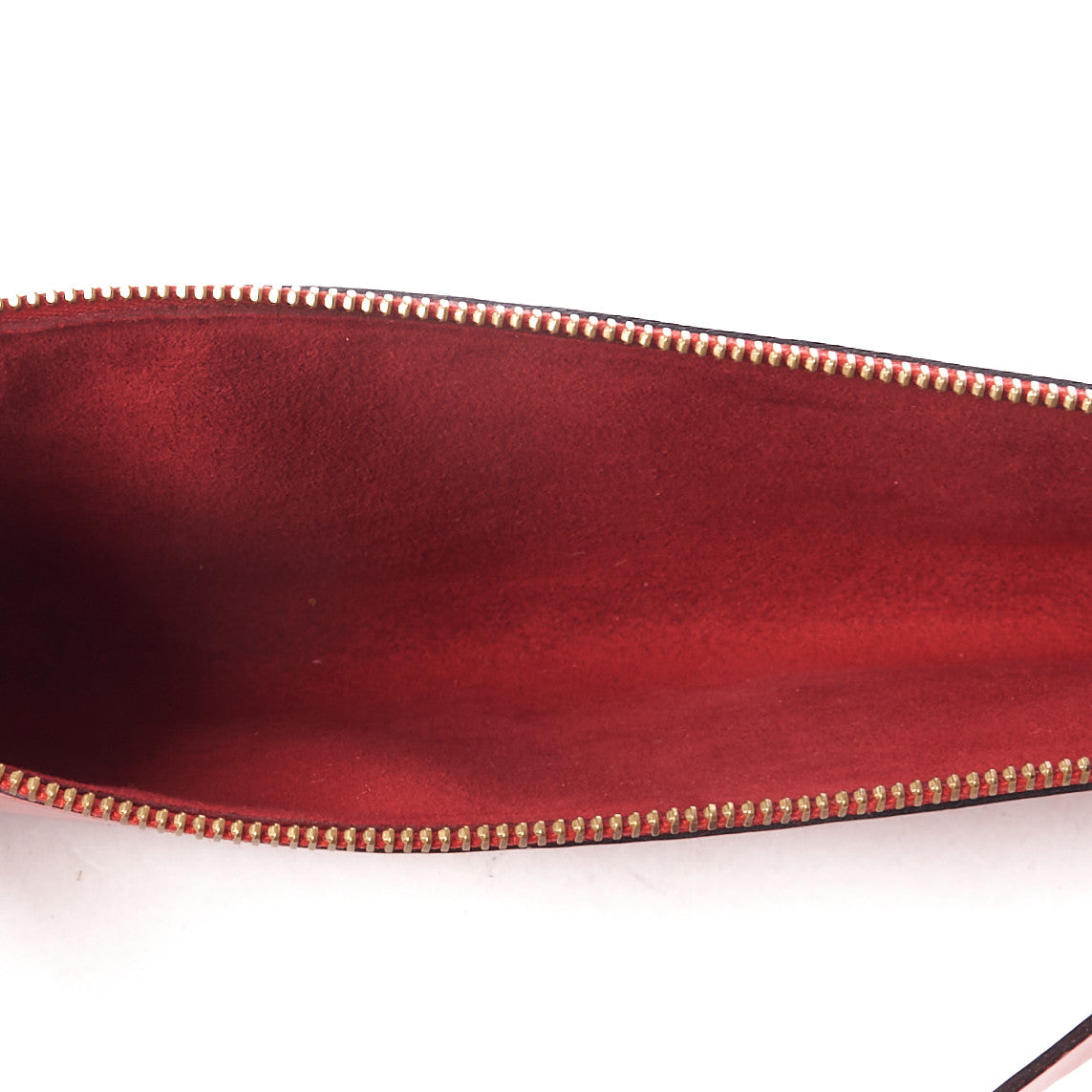 Epi Pochette Accessories 24 Castillan Red