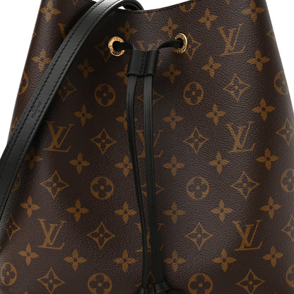Louis Vuitton Monogram Neonoe MM Black 6 of 8