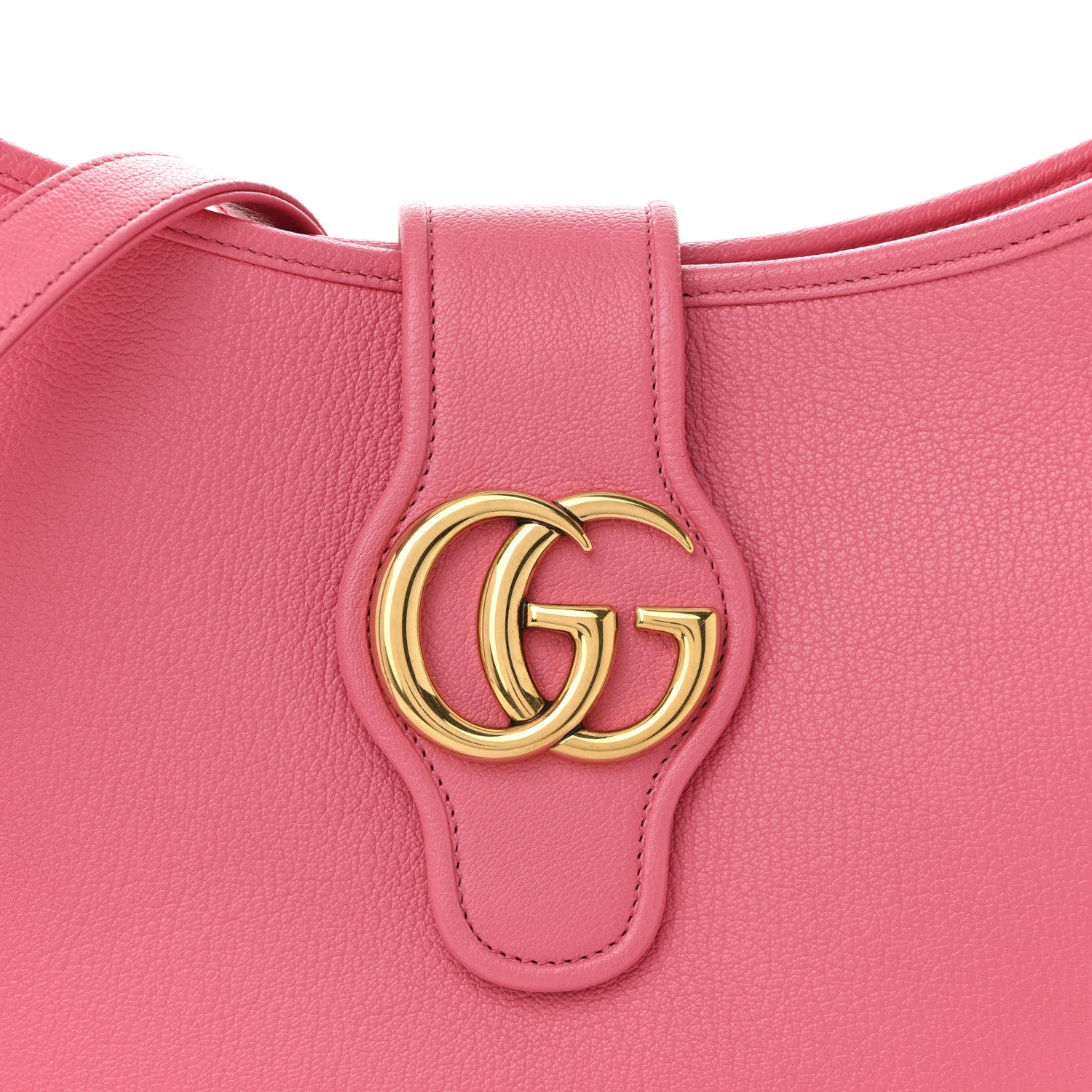 Gucci Goatskin Medium Aphrodite Shoulder Bag Rhodamine Pink 15 of 19