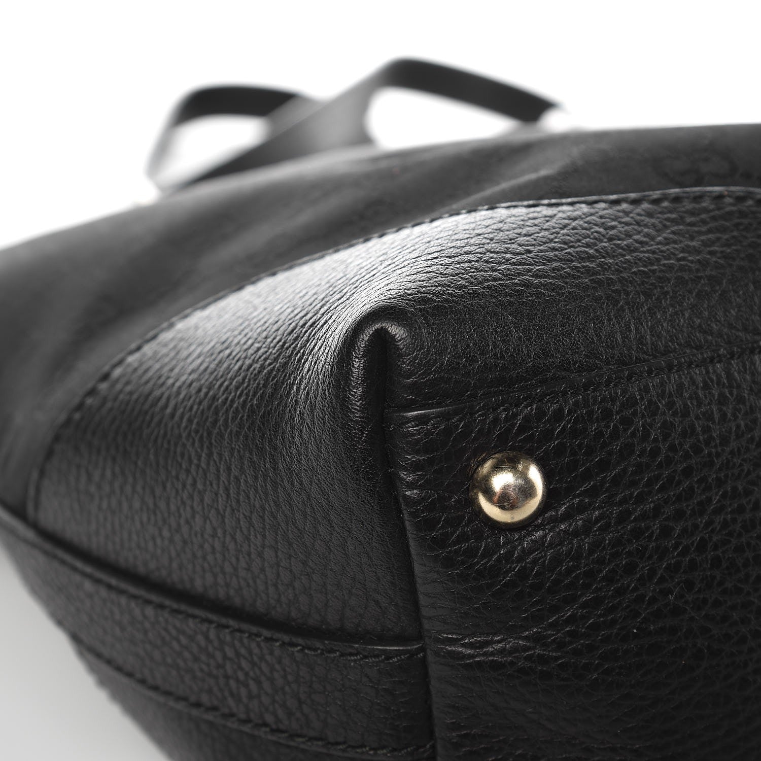 Gucci Monogram Bucket Tote Black 14 of 15