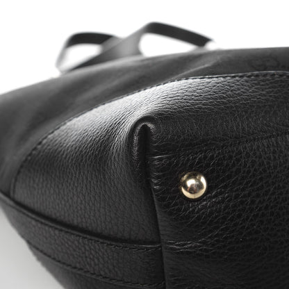 Gucci Monogram Bucket Tote Black 14 of 15
