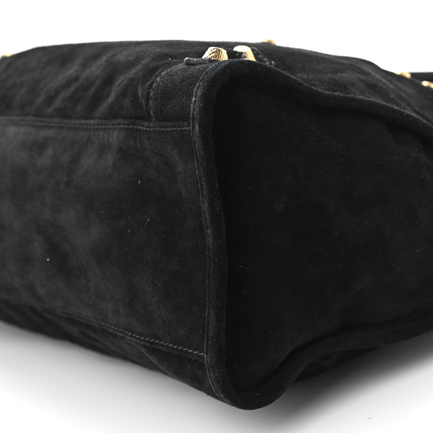 Balenciaga Baby Daim Suede Giant 12 Gold Hardware City Black 11 of 11