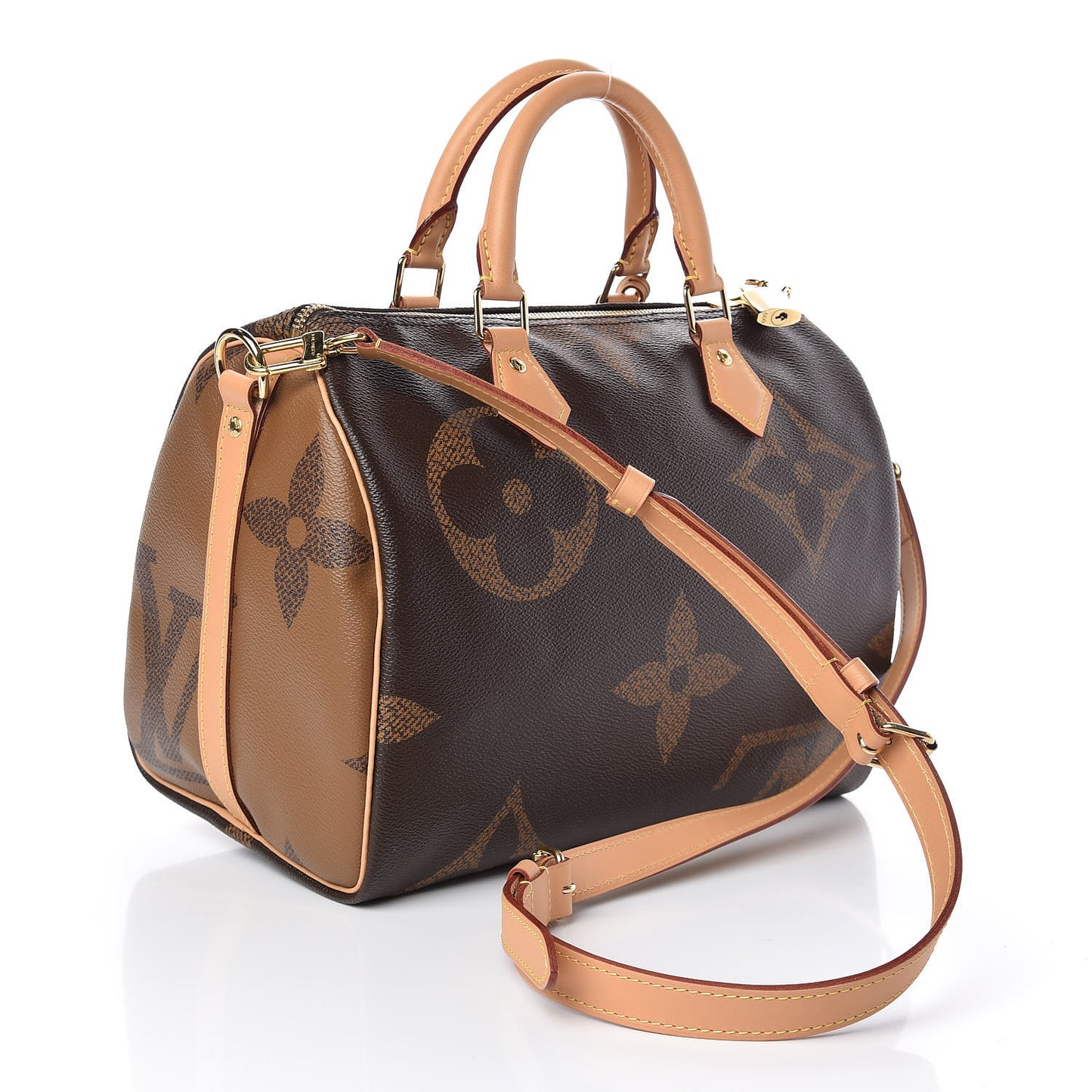 Reverse Monogram Giant Speedy Bandouliere 30