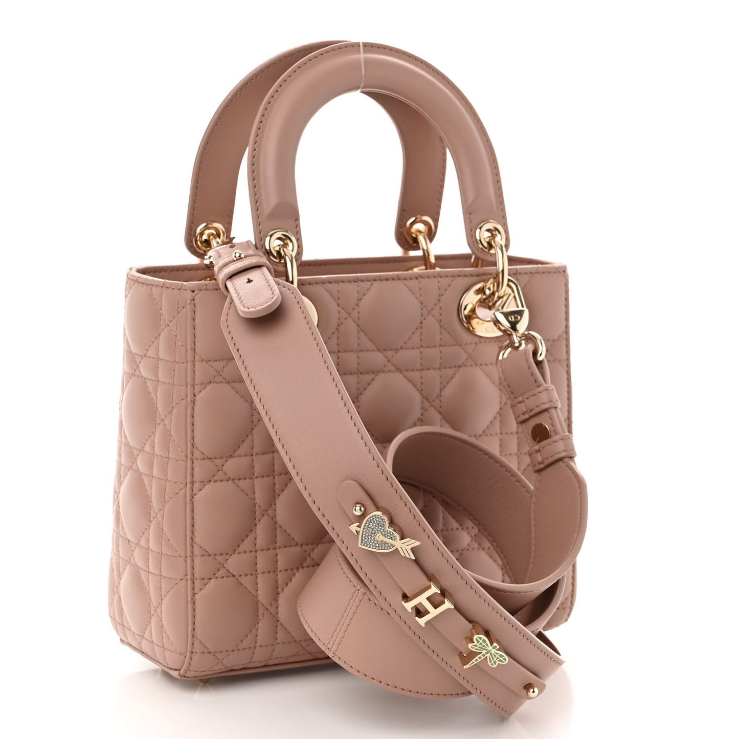 Lambskin Cannage Small My ABCDior Lady Dior Fard