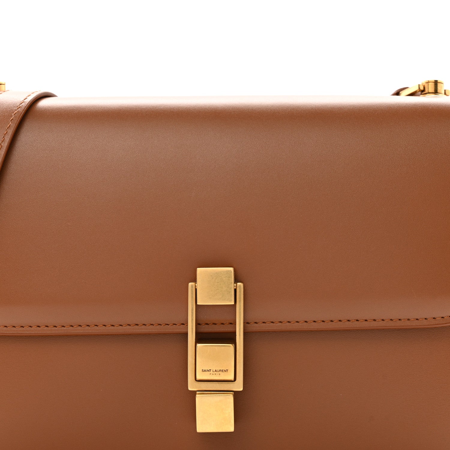 Saint Laurent Smooth Calfskin Carre Satchel Brick 7 of 11