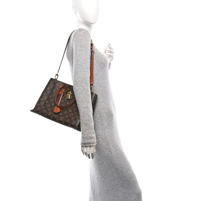 Louis Vuitton Monogram Flower Tote Caramel 2 of 10
