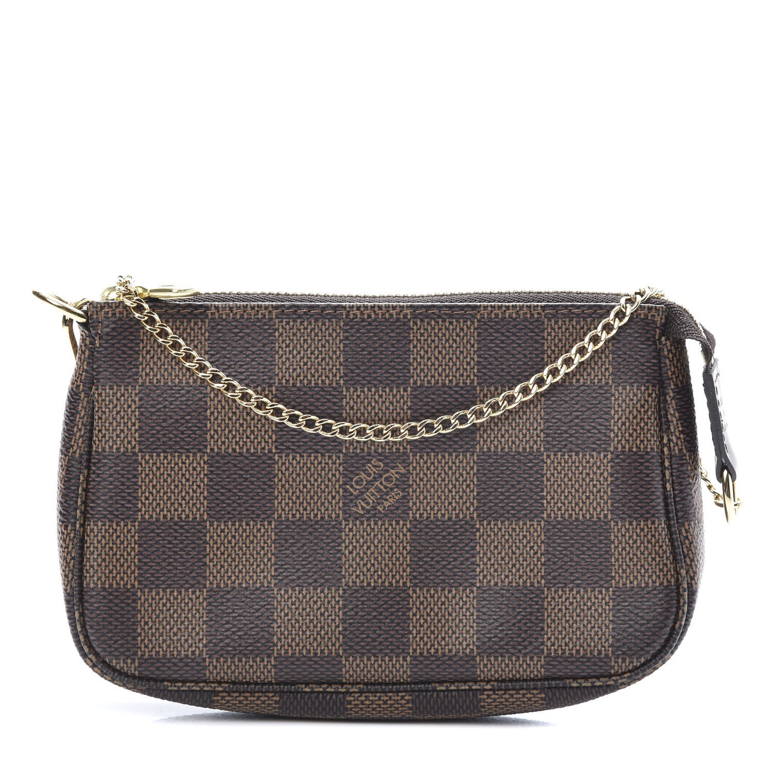 Louis Vuitton Damier Ebene Mini Pochette Accessories 1 of 8