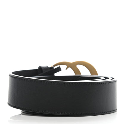 Gucci Calfskin Double G 40mm Belt 95 38 Black 2 of 5