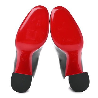 Christian Louboutin Patent Calfskin Miss Sab 85 Pumps 36.5 Black 5 of 7